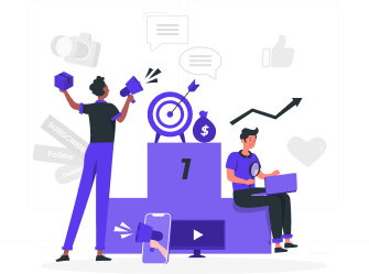 Brand social pages managed